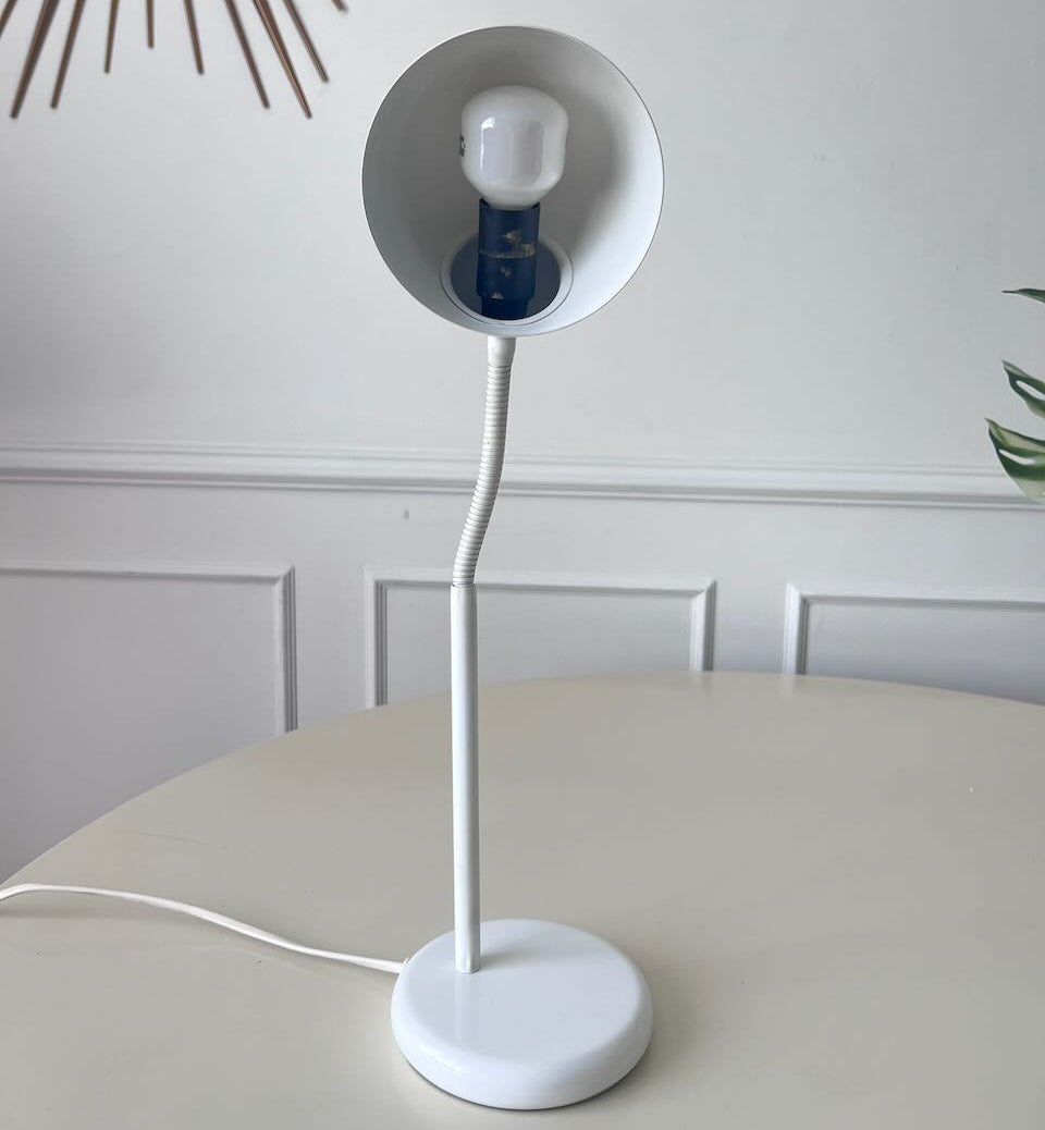 Lampe de bureau blanche flexible 4
