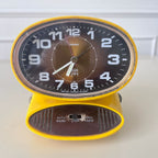 Réveil vintage Japy jaune 3