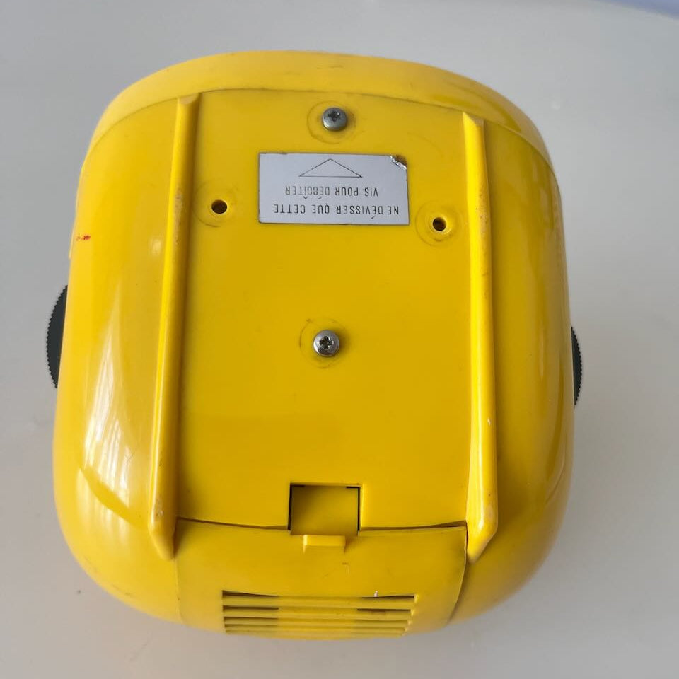 Réveil vintage Japy jaune 5