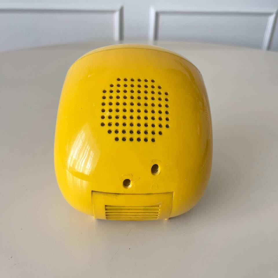 Réveil vintage Japy jaune 7