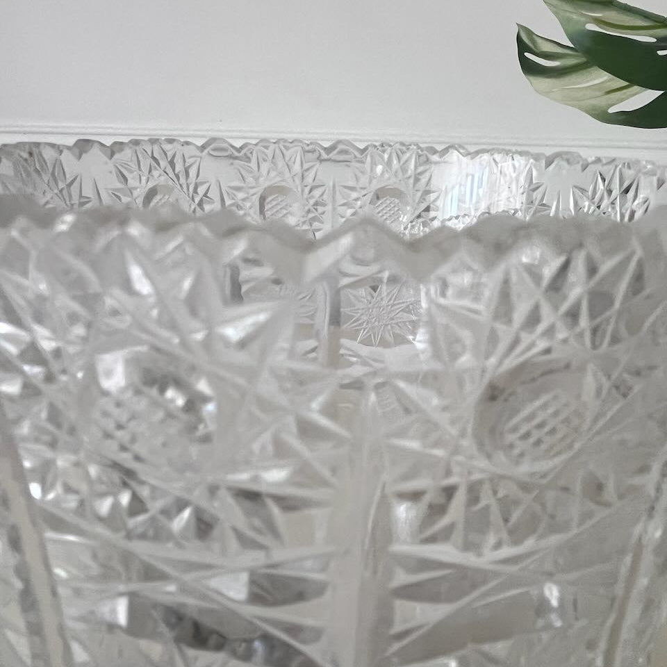 vase verre taille 3