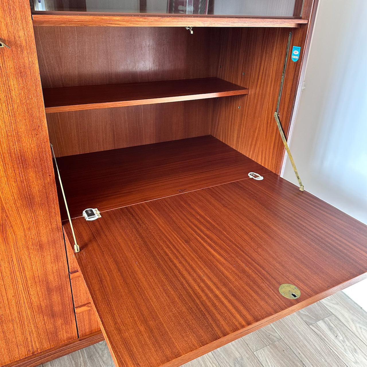 Armoire en teck scandinave