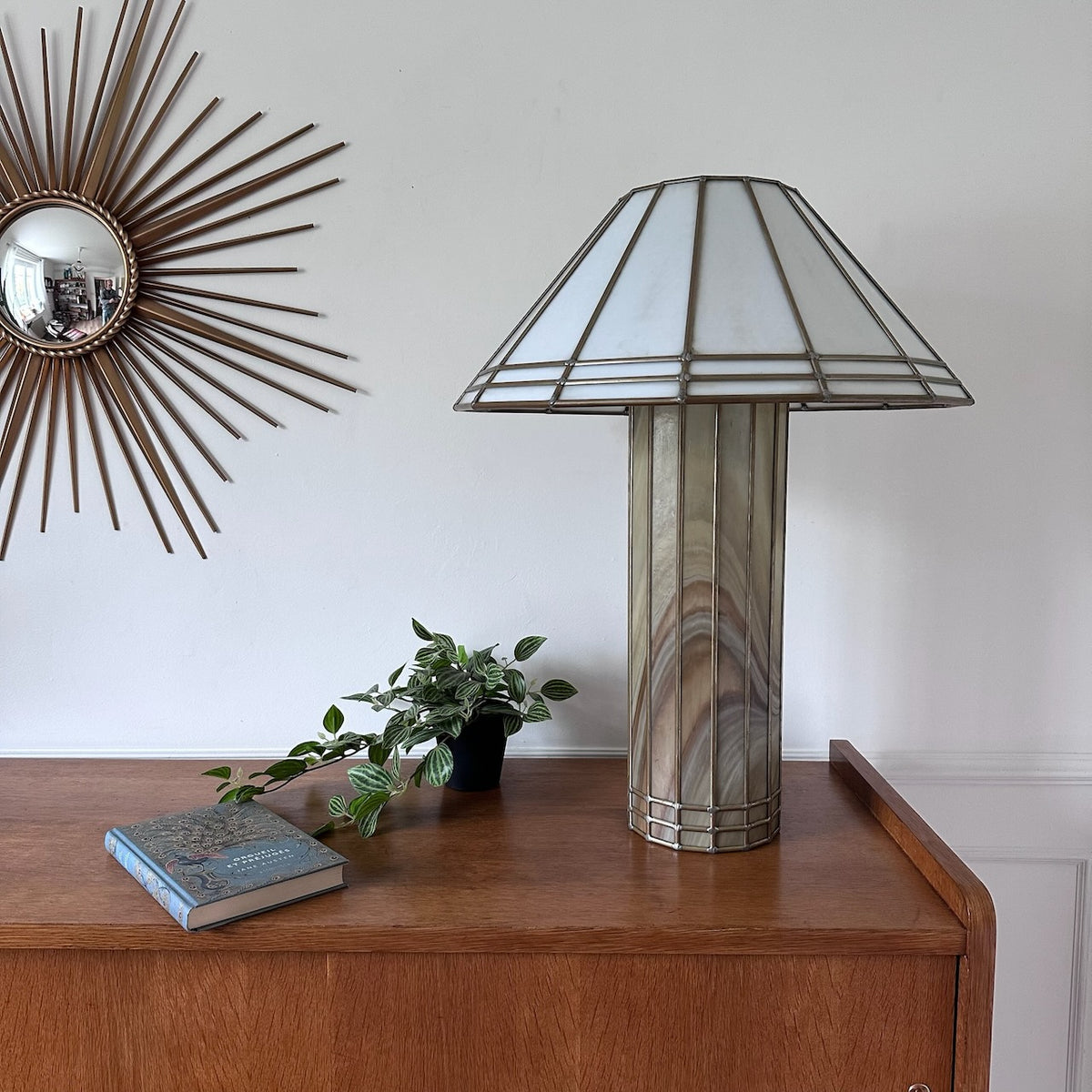Lampe vitrail Shimada Heal 9