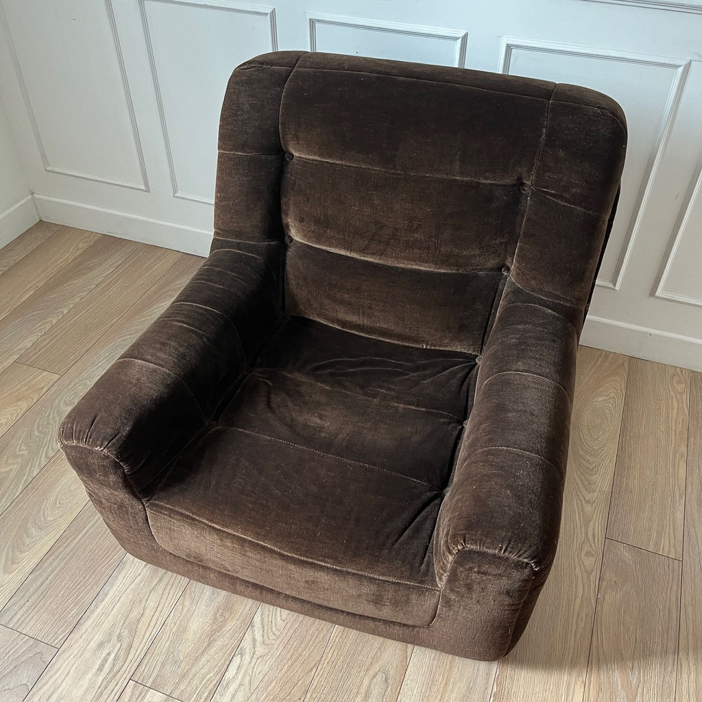 Fauteuils années 70 Arnaldo Gamba