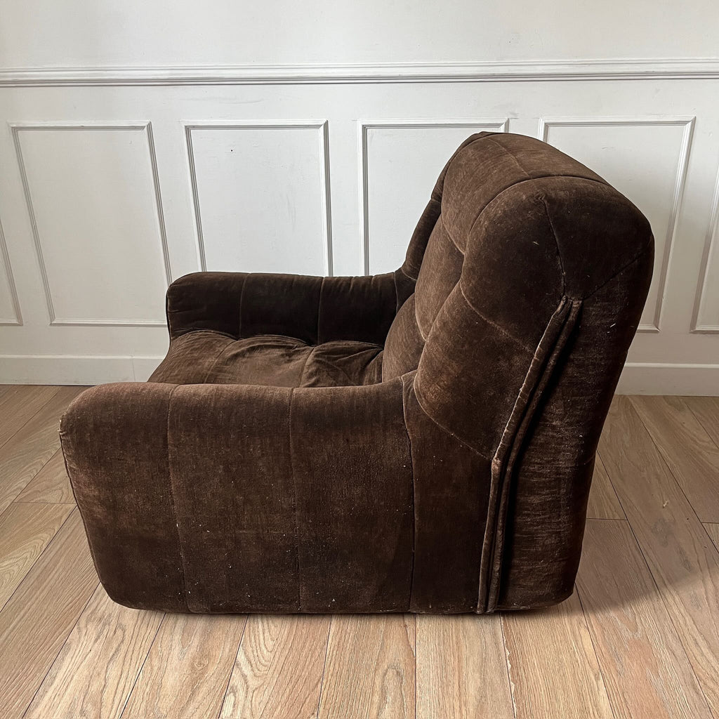 Fauteuils années 70 Arnaldo Gamba