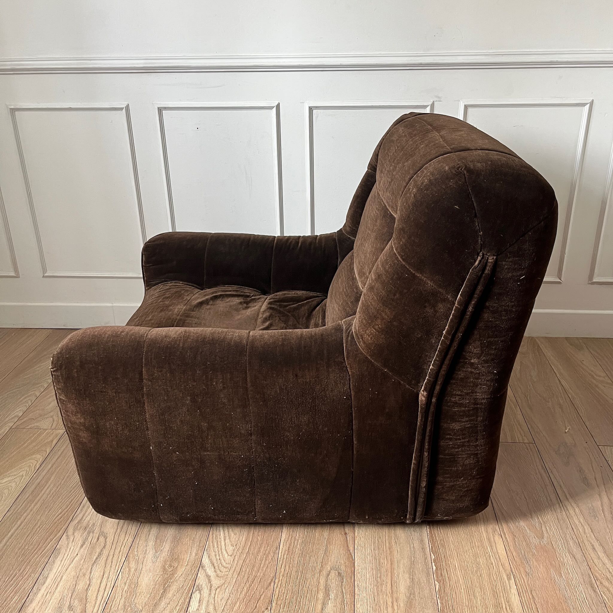 Fauteuils années 70 Arnaldo Gamba