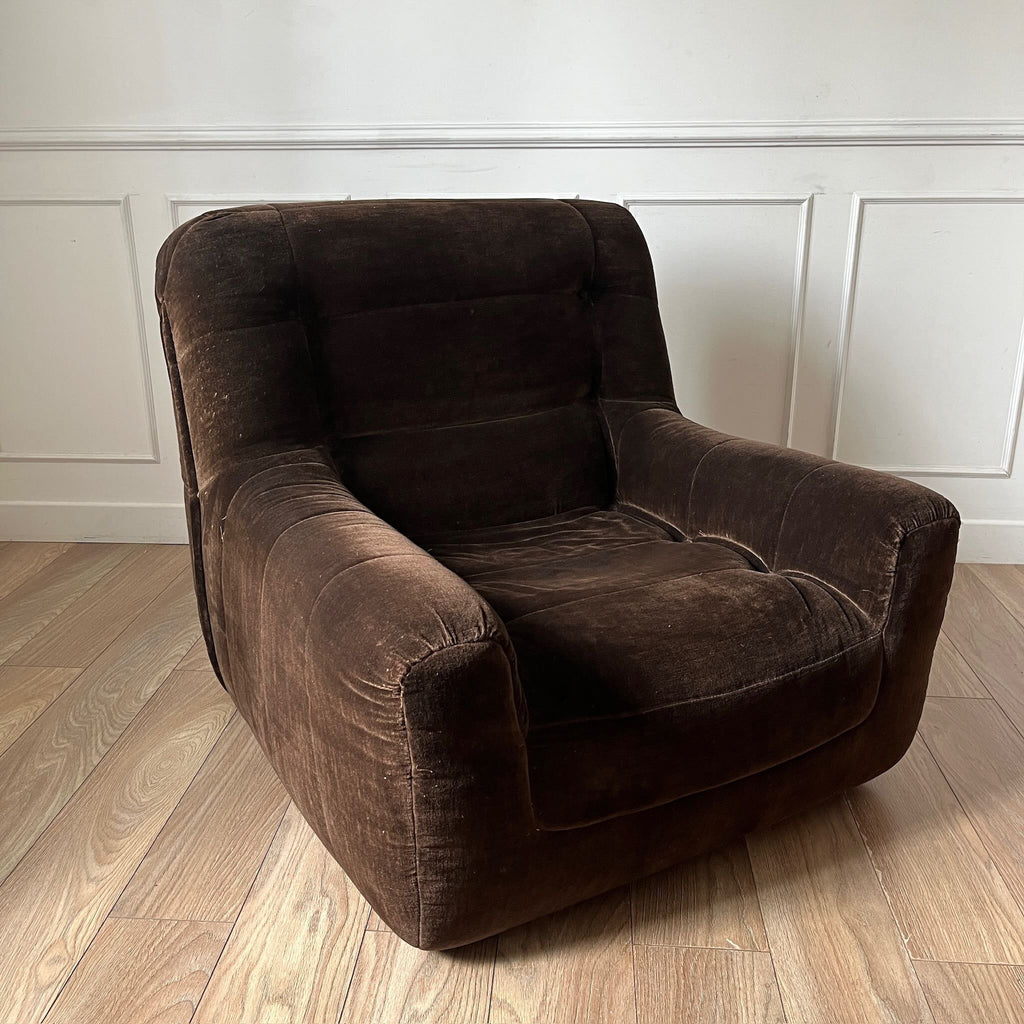 Fauteuils années 70 Arnaldo Gamba