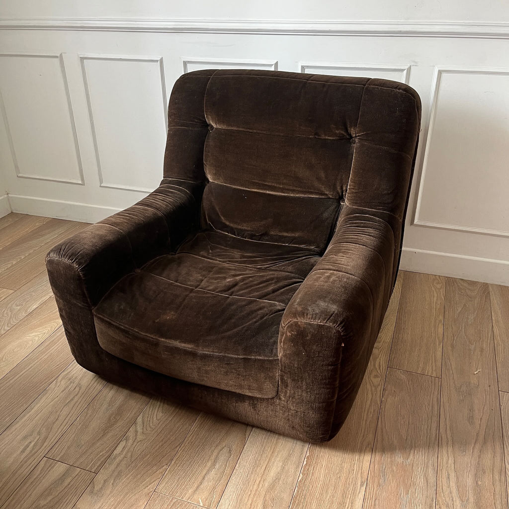 Fauteuils années 70 Arnaldo Gamba