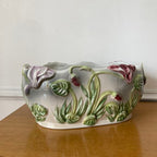 Jardinière en barbotine vintage