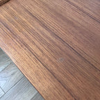 Coiffeuse scandinave en teck avec miroir