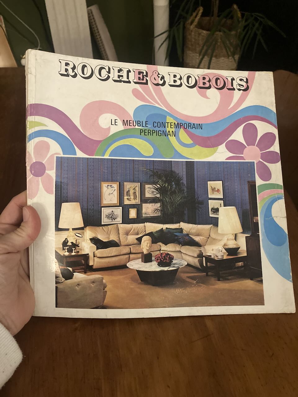 Table basse Roche & Bobois années 70