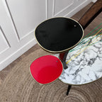 Porte-plantes en Formica années 60