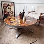 Table basse Roche & Bobois années 70