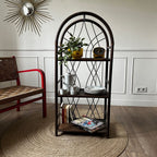 Petite étagère en rotin