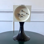 Réveil vintage Europa carré noir