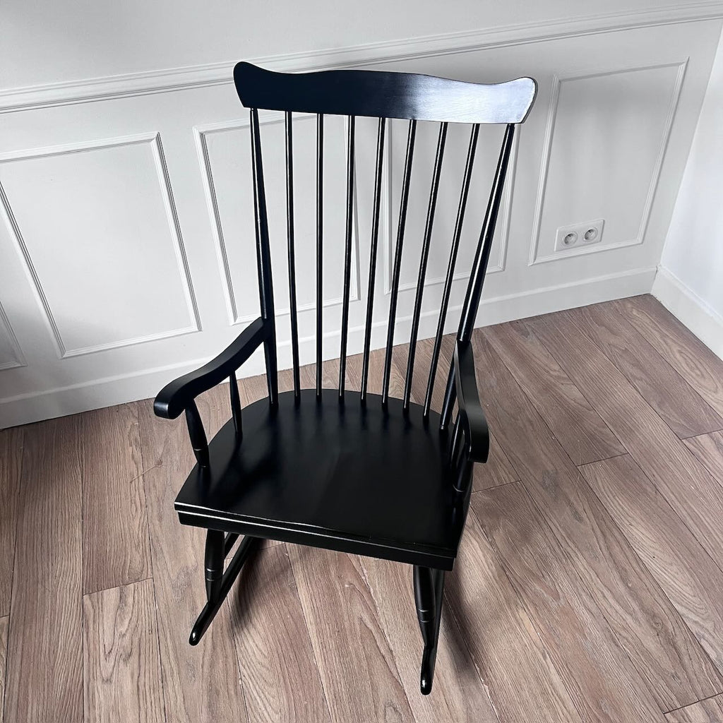 Rocking Chair noir 2