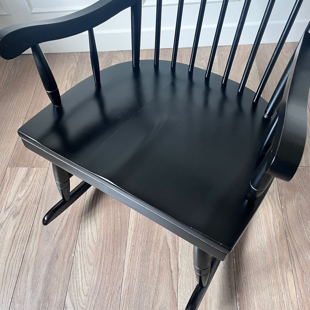 Rocking Chair noir 3