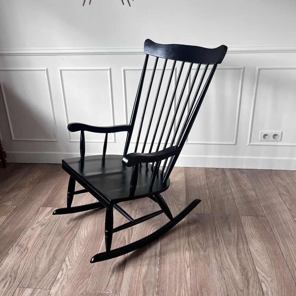 Rocking Chair noir 5