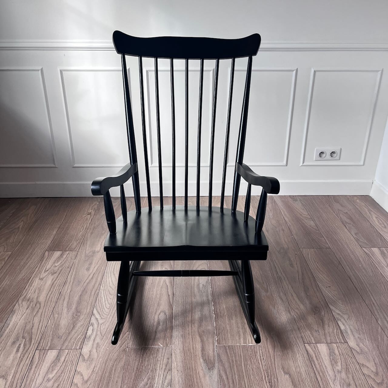 Rocking Chair noir 8