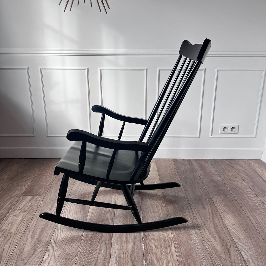 Rocking Chair noir 9