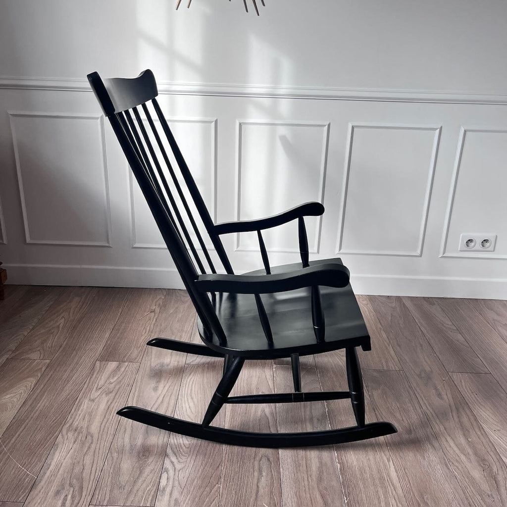 Rocking Chair noir 12