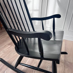 Rocking Chair noir 13