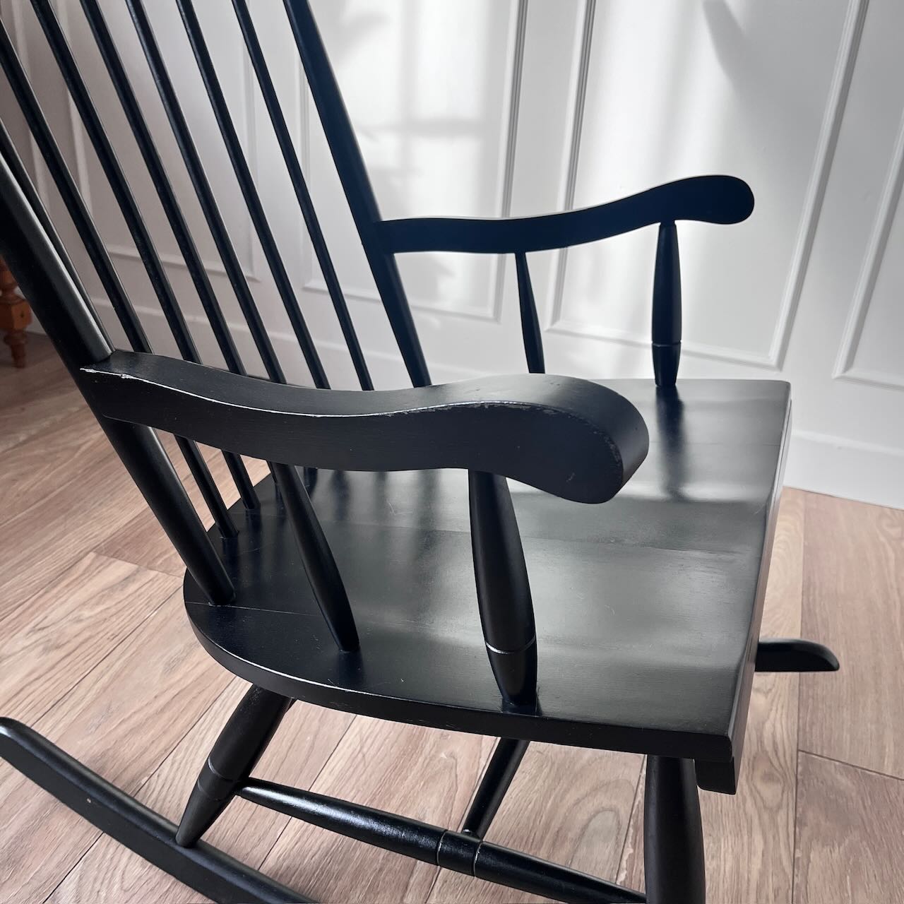 Rocking Chair noir 13