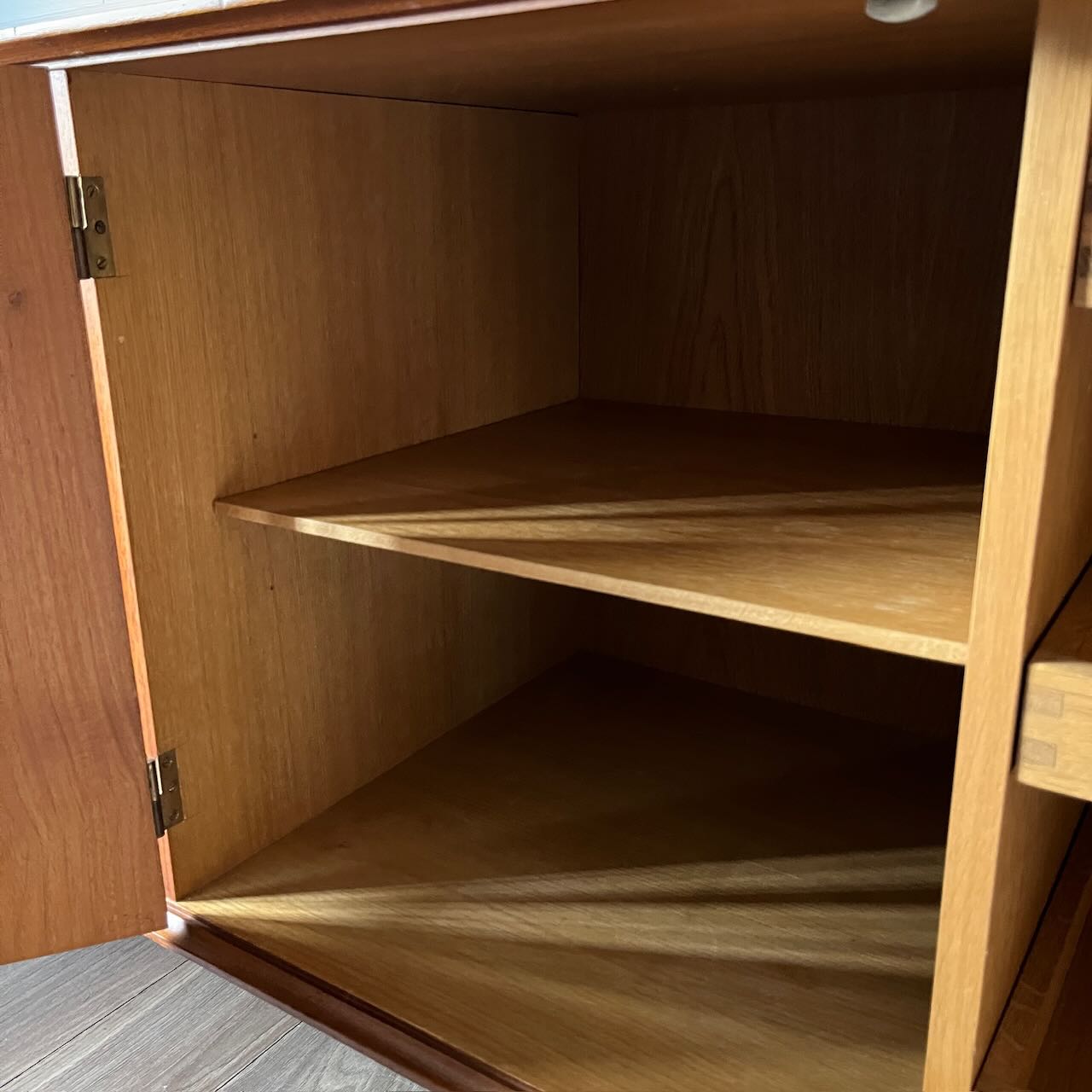 Enfilade en teck années 1960