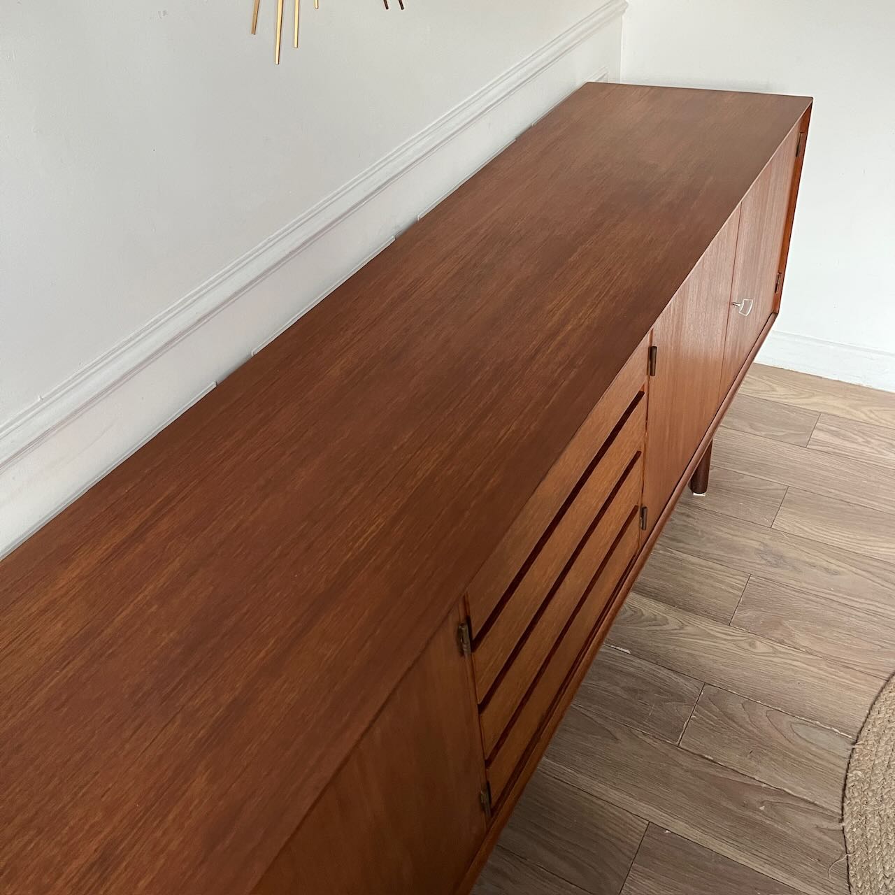 Enfilade en teck années 1960