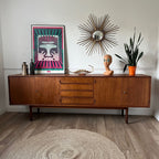 Enfilade en teck années 1960