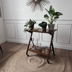 Desserte en bois années 60