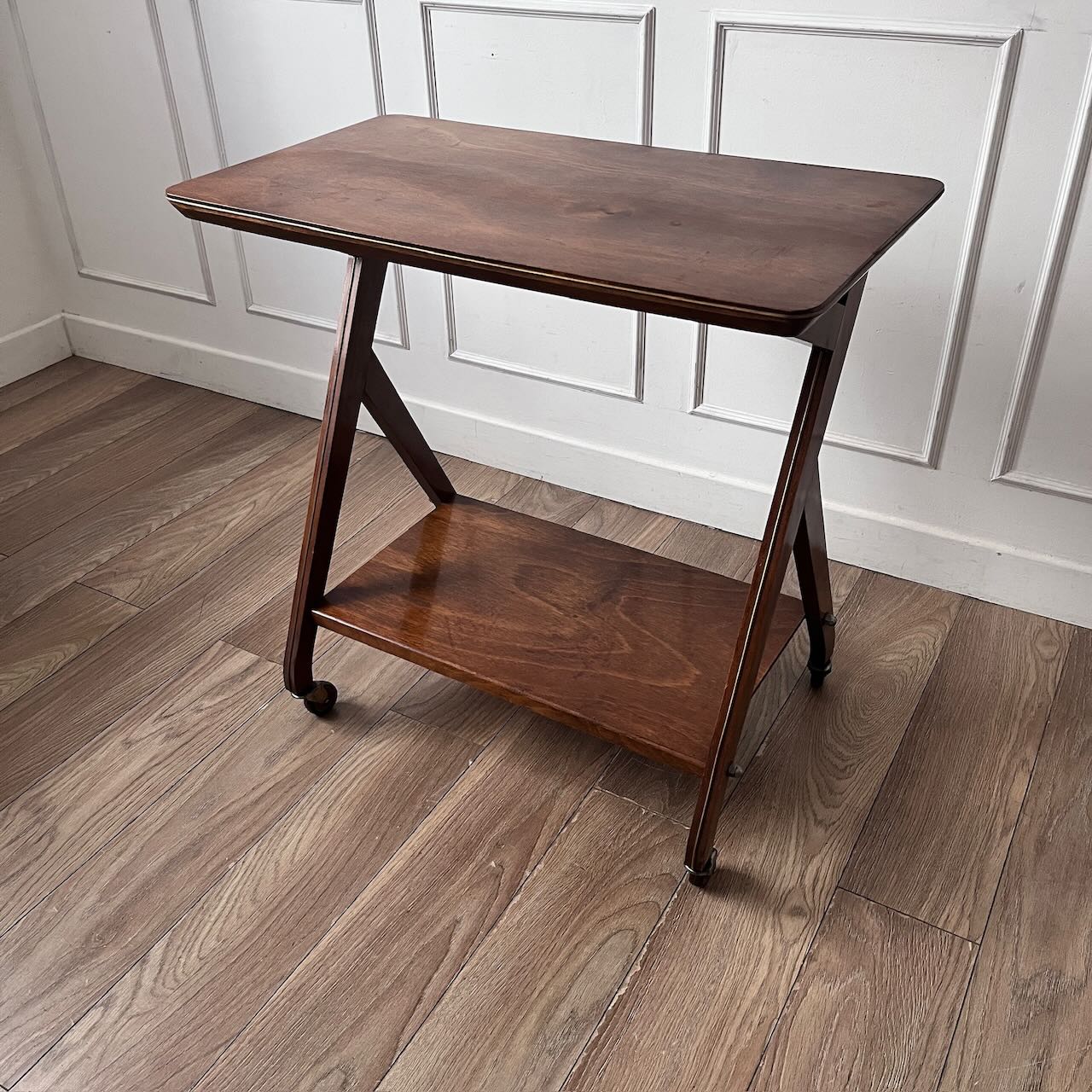 Desserte en bois années 60