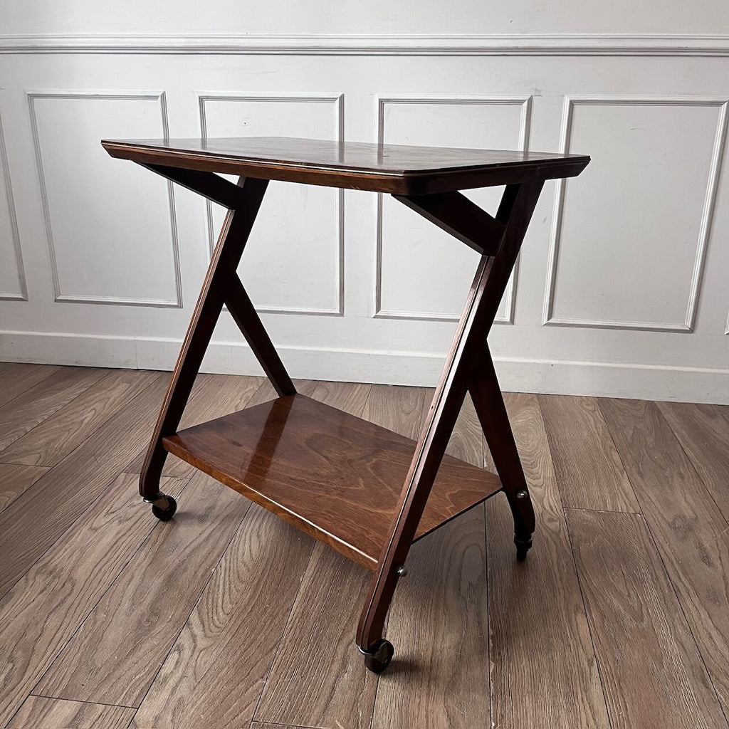 Desserte en bois années 60