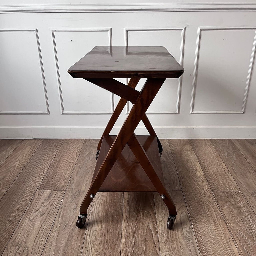 Desserte en bois années 60