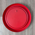 Grand miroir rouge 70's 9