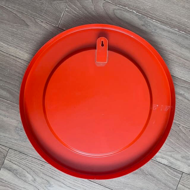 Miroir années 70 rouge 8