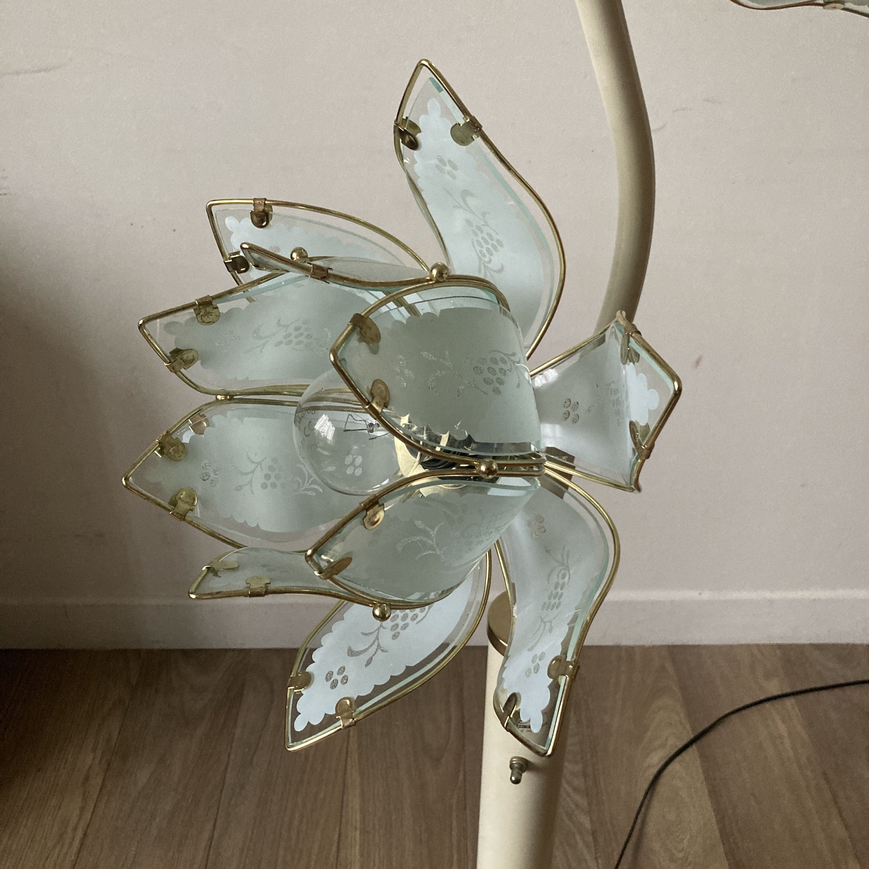 Lampadaire lotus