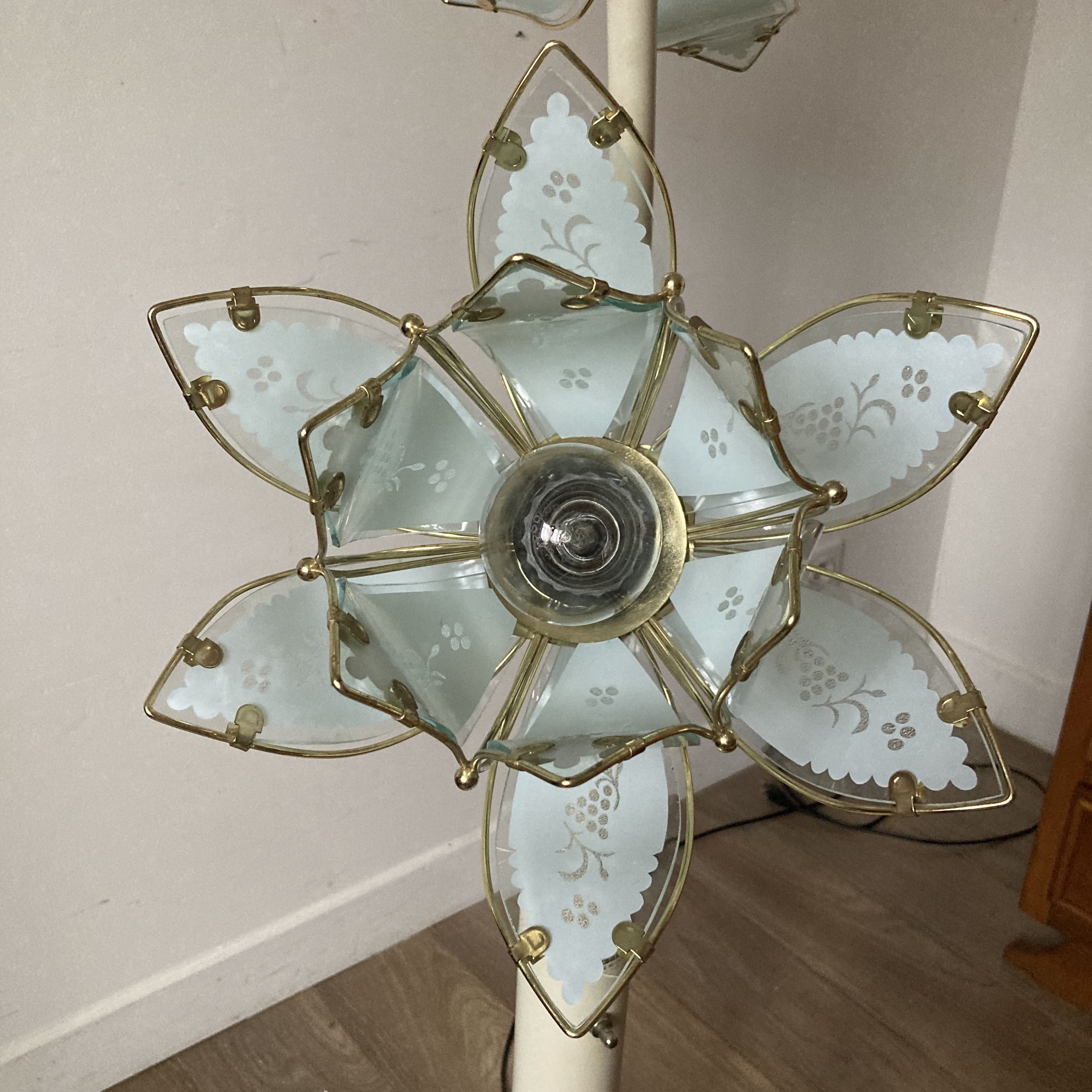 Lampadaire lotus