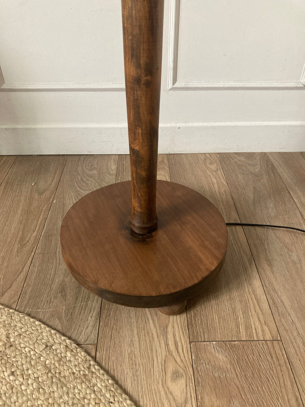 Lampadaire tout bois
