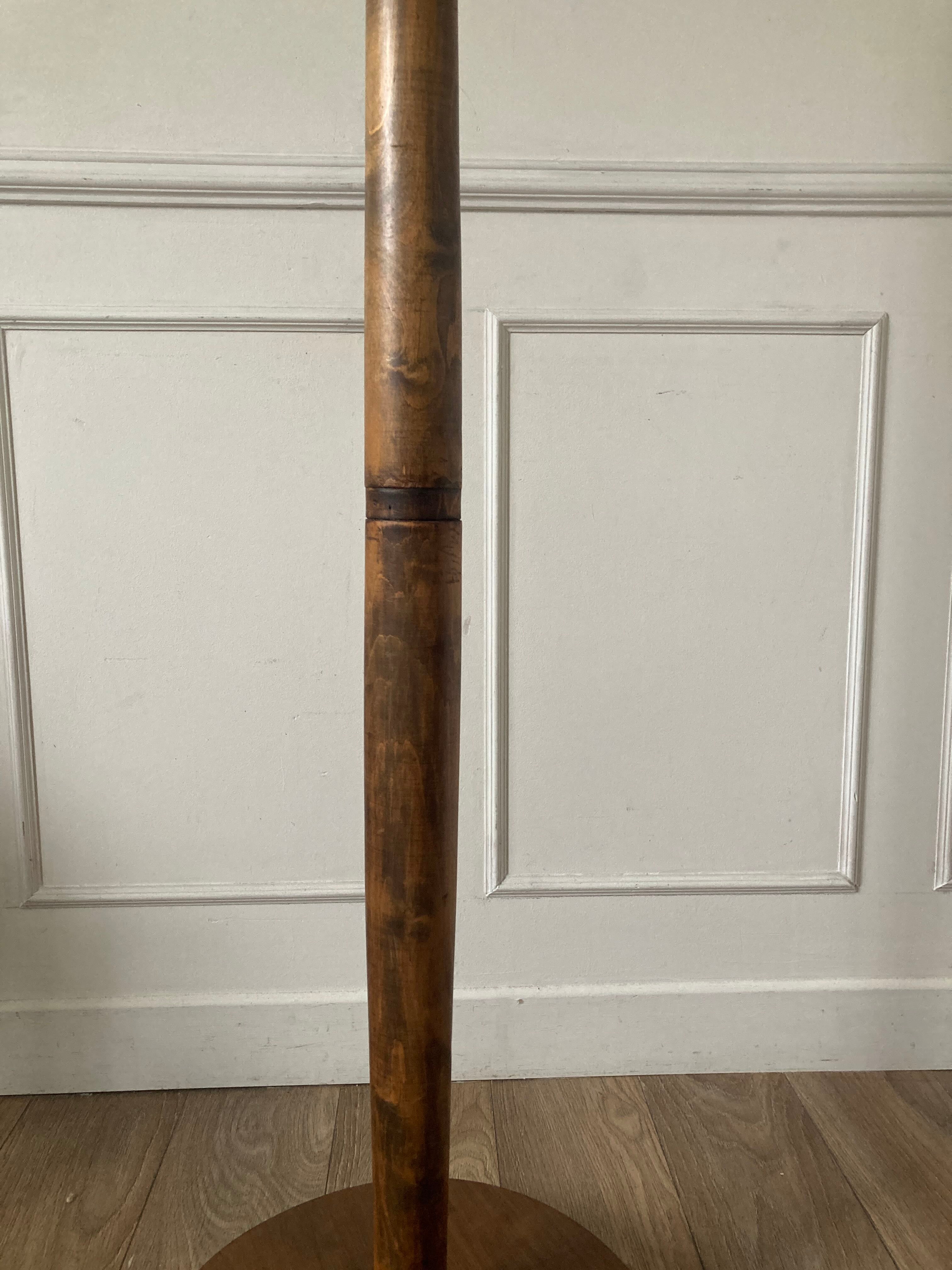 Lampadaire tout bois