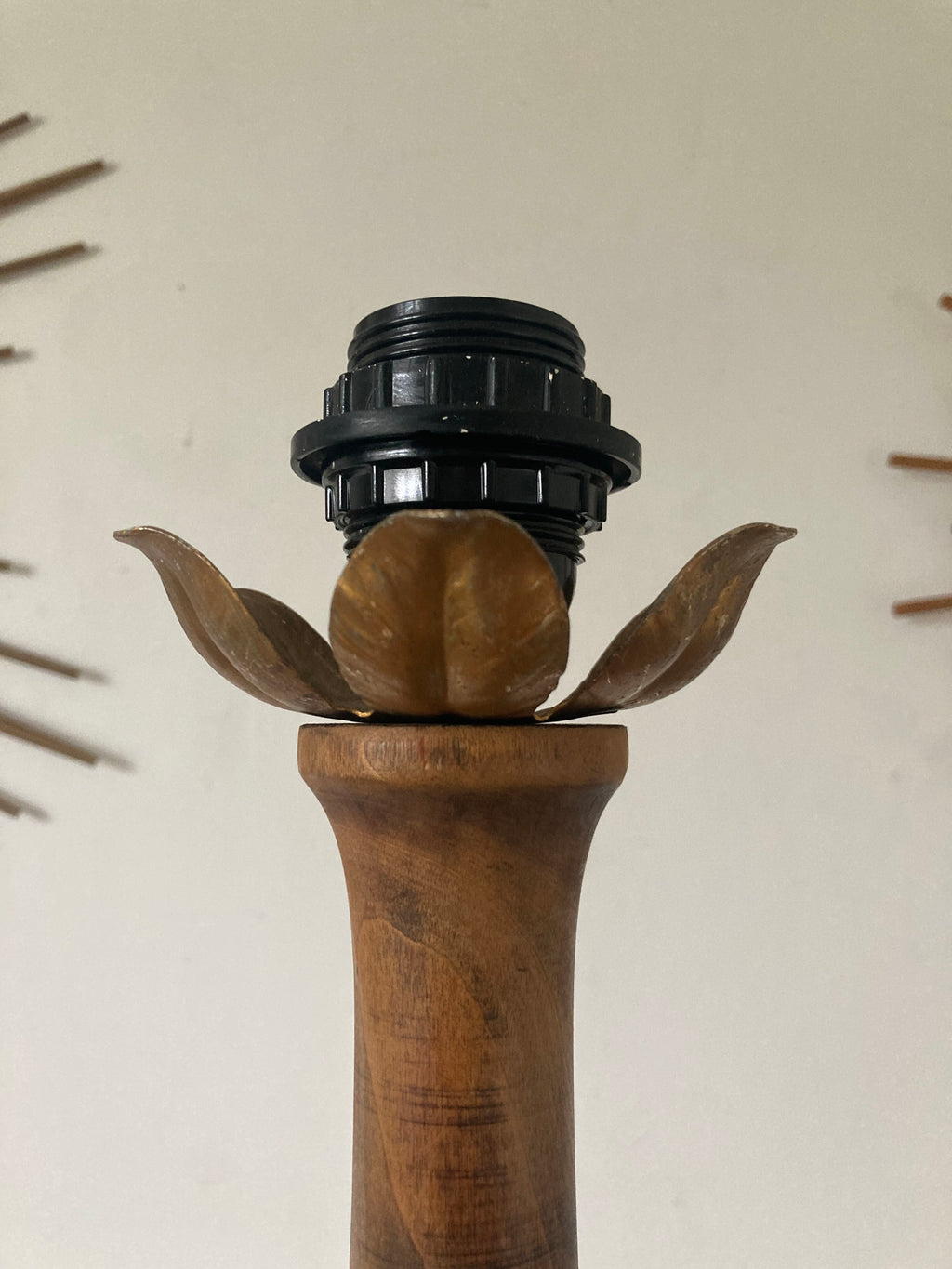 Lampadaire tout bois