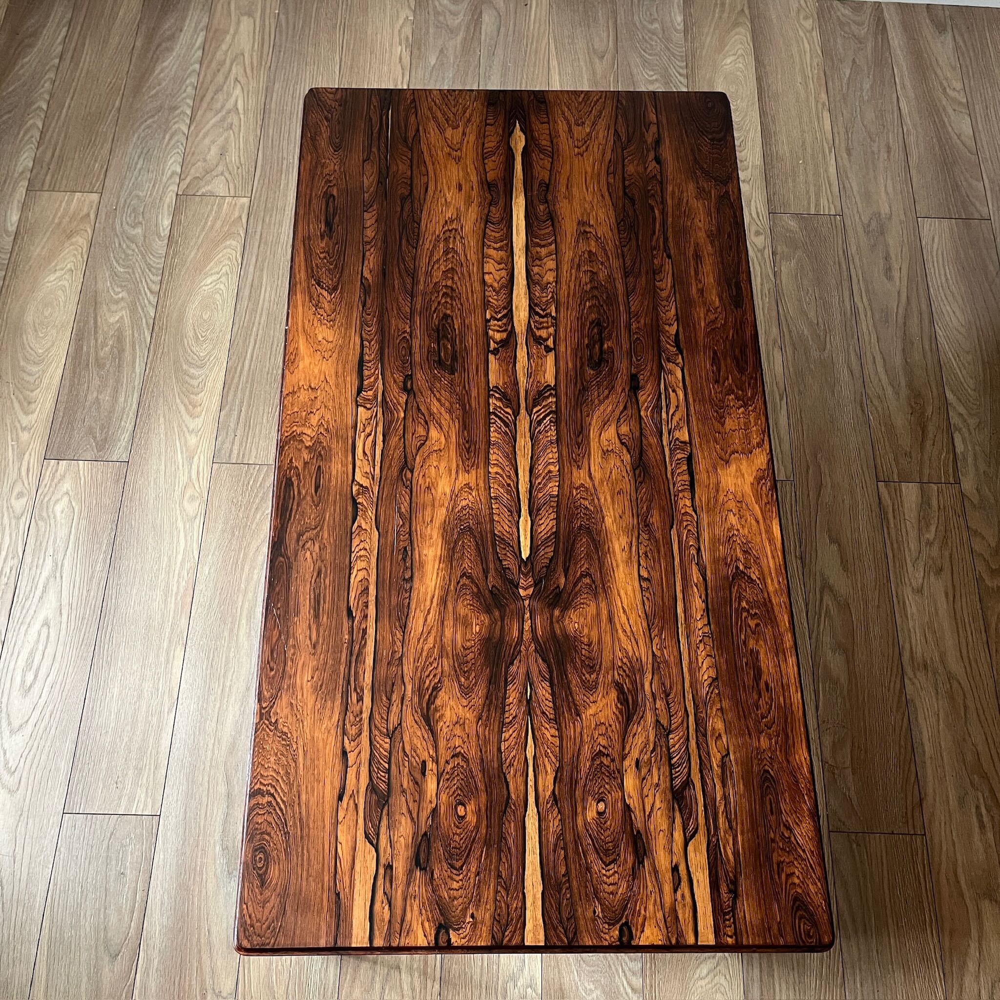 Table basse en palissandre Arne Halvorsen
