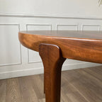 Table à manger en palissandre, 4 à 6 personnes