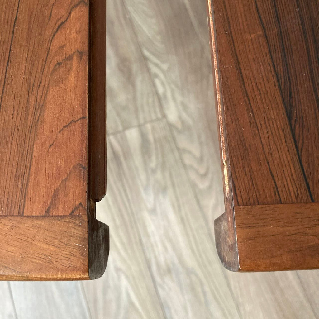 Table à manger en palissandre, 4 à 6 personnes