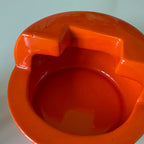 Cendrier orange vintage