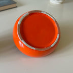 Cendrier orange vintage