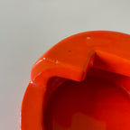 Cendrier orange vintage