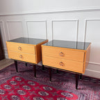 Paire de chevets vintage