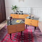 Paire de chevets vintage