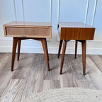 Paire de chevets vintage